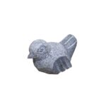 Lille Fugl 7 cm Grå