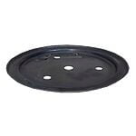 Armeret glasfiberlåg Ø90 cm