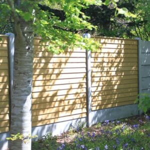 Trykimprægneret klinkehegn - komplet sæt