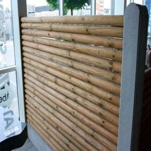 Raftehegn Ø6 Vandret - komplet sæt