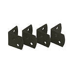 4 Plus L-Beslag Sort