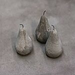 Pyntepære i fiberbeton 8 cm