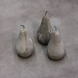 Pyntepære i fiberbeton 8 cm