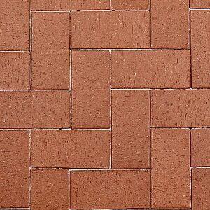 Belægnings klinker Tegl Rød 24 x 11,8 x 5,2 cm
