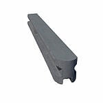 Betonstolpe T-3 False 13x13 cm Sort / Antracit