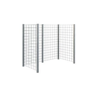 Renovationsskjul Stålespalier - 173,5x89x147 cm