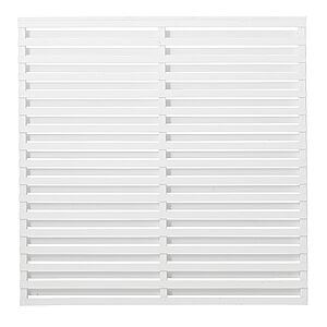 Osaka Hegn 180x180 cm Fungicid beh. grundmalet hvid to gange