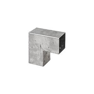 Cubic Hjørnebeslag 7x7 enkelt 15,0x15,0 cm Varmgalvaniseret