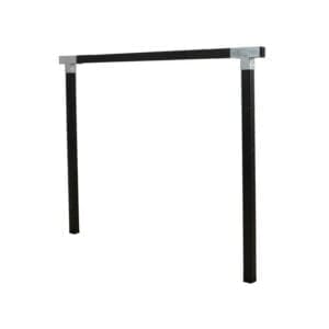 Cubic Gyngestativ 268x9x209 cm - ekskl. gyngesæder Trykimprægneret grundmalet sort