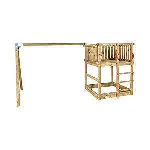 Legetårn Ekskl. gyngesæder og rutsjebane Inkl. gyngestativ