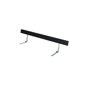 Ryglæn kpl. m. beslag til WEGA m.fl. bord/bænkesæt Sort grundm. (t. 18550-15, 187710-15, 185810-15, 187610-15 )-