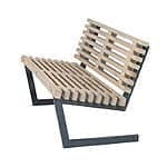 Siesta Sofa 138x49/69x43/75 cm Grundmalet drivtømmerfarve