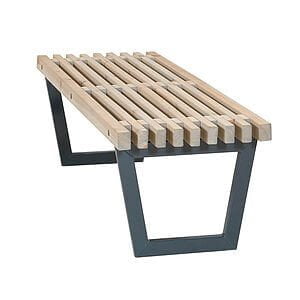 Siesta Bænk/Bord 138x49x43 cm Grundmalet drivtømmerfarve