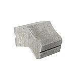 SF-Støtte- og Støjmursten 20x35x15 cm Grå 2/3-sten