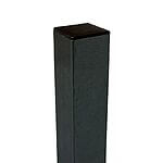 Stålstolpe 8x8 cm Varmgalvanisere Gråsort