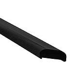 Mahogni håndliste til gelænder 6x3,6x197cm 45 gr. smig højre Sort