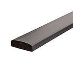 Håndliste til 90x90 mm træstolpe 114x34 mm x 209 cm Fungicid beh. grundmalet sort