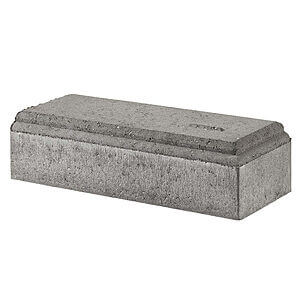 2B Murelementer 50x20x13 cm Grå hjørne venstre