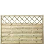 Bergen Terrassehegn 180x120 cm Trykimprægneret
