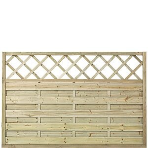 Bergen Terrassehegn 180x120 cm Trykimprægneret