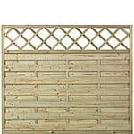 Bergen Terrassehegn 180x180 cm Trykimprægneret