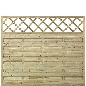 Bergen Terrassehegn 180x150 cm Trykimprægneret