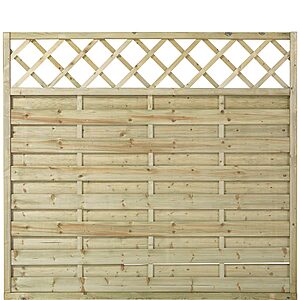 Bergen Terrassehegn 180x165 cm Trykimprægneret