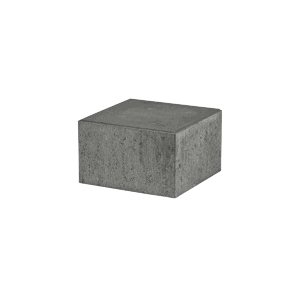Beton Trappetrin Sort/Antracit Lige kant 30x30x18 cm