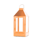 Kobber Lanterne "Midi" 19x19x42,5 cm