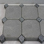 Squareline 40x40x6 cm Grå