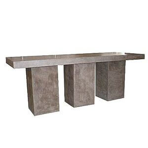 Fiberbeton bord ”Kando” 90x200x76 cm