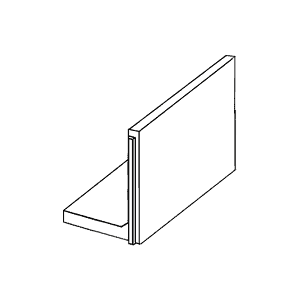 ParkLine Støttemur 120 - 70x120x10 cm Grå