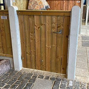 Dør til Lægtehegn Trykimprægneret excl. Beslag