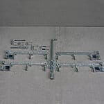 Beslag til port bolte, håndtag, dørstop 2 hold hænger.m.m.