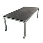 Galvaniseret bord 80x160x75 cm