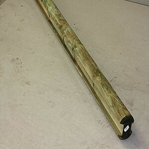 Trykimprægneret Træstolpe Ø14x300 cm H