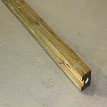 Trykimprægneret Stolpe Ende 11,5x11,5x270 cm