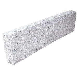 Granit kantsten 8x25x100 cm Lysgrå G303