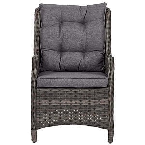 Havestol "Freja" m hynde i rattan 63x79x99cm