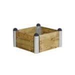 PIPE Højbed - 80x80 cm - Trykimprægneret