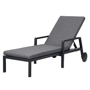 Solvogn "Frida" L166/204xb71xH52,5 cm med hynde