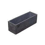 Fibercement skål 27x9 cm antracit