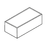 Albertslundelementer 30x20x30 cm Grå