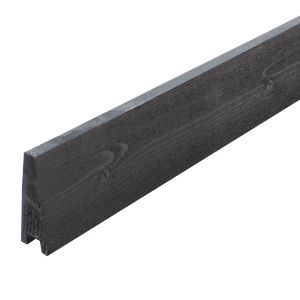 Bullklink Antracit 4,5 x 12 x 189 cm - bræt