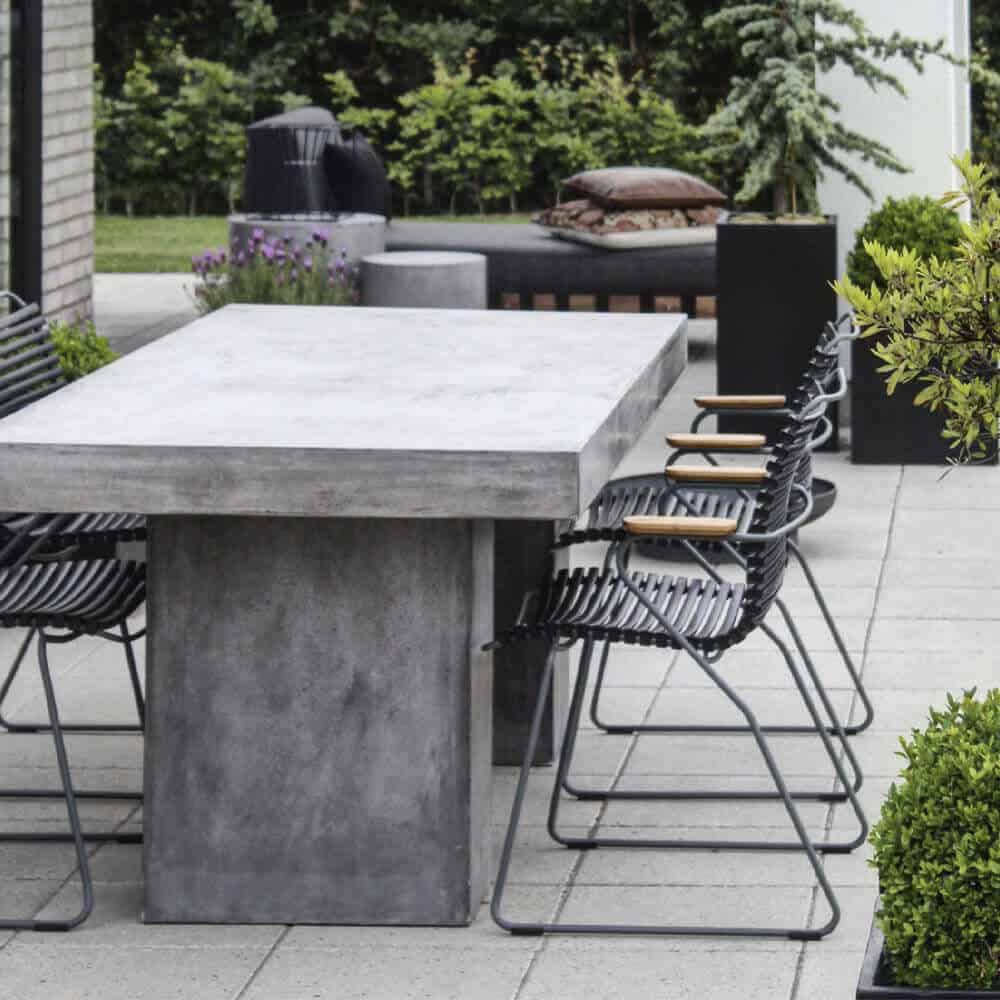 beton paa beton udenfor