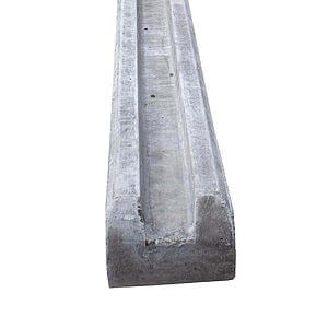 Betonstolpe Ende 10X12 cm Sort / Antracit