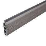 Blokhus bræt Antracit 4,3x15x189 cm afrundede sider - bræt