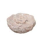 Vandsten "Blomst" 35x35x10 cm Gul/rød - komplet sæt