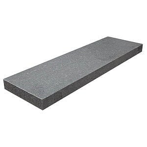Granit bordursten 30x100x6 G695 - Sort / Antracit