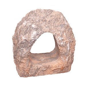 Vandsten "Borneo" 40 cm Orange marmor